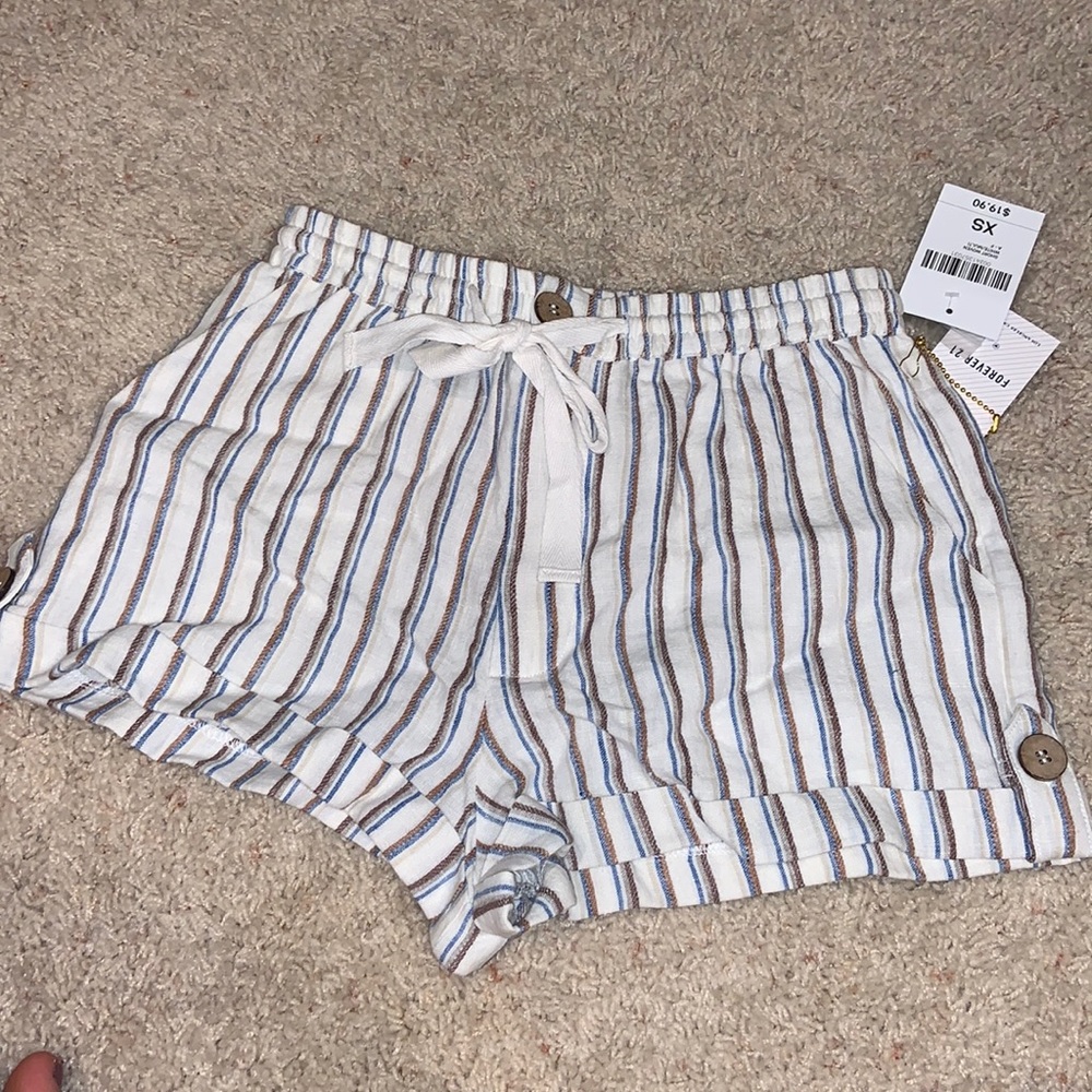 NWT Forever 21 Linen Shorts